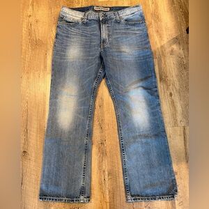 Express Men’s Light Blue Kingston Classic Fit Bootcut Jeans 36x30